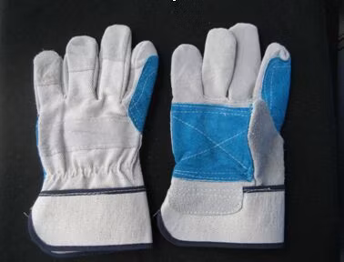 Cow Split Leather Double Palm CE Certified Work Glove-3060.05